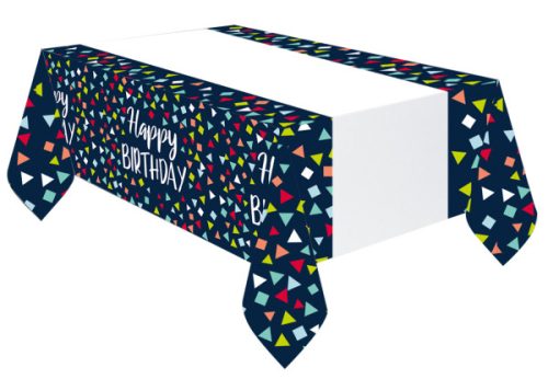 Happy Birthday Reason To Celebrate față de masă din hârtie 120x180 cm