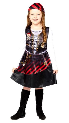 Pirate Girl, Fata Pirat costum 6-8 ani