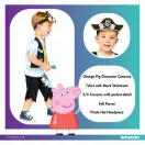 Purcelușa Peppa Pirate costum 4-6 ani