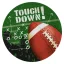 Sport Touchdown Farfurie de hârtie fotbal american 8 buc 23 cm