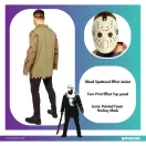 Halloween Scary Costum Jason pentru adulti M/L