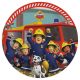Pompierul Sam Teamwork farfurie de hârtie 8 bucăți 23 cm