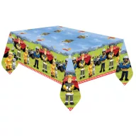   Pompierul Sam Teamwork față de masă din hârtie 120x180 cm