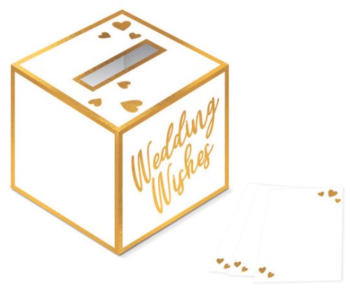 Nuntă cutie dorințe cu carduri