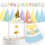 Bebe Rainbow Set decorațiuni pentru prima aniversare 4 piese