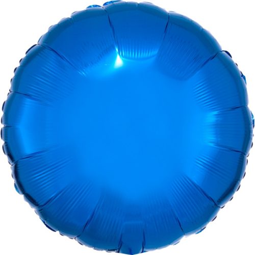 Metallic Blue cerc balon folie 43 cm
