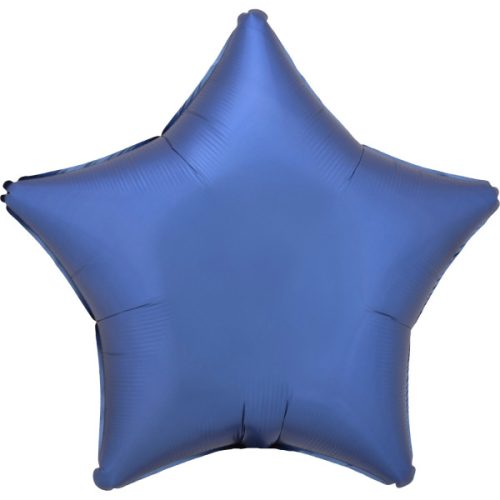 Silk Azure Blue Stea balon folie 48 cm