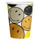 Emoji Smiley Originals hârtie pahar 8 buc 250 ml