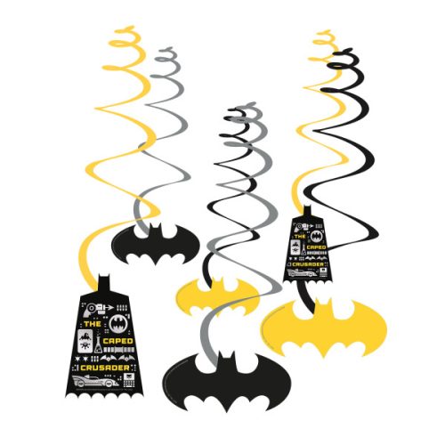 Batman City Panglică decorare Set de 6 bucăți