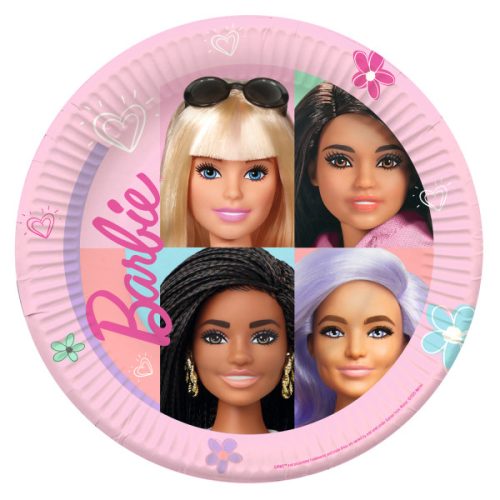 Barbie Sweet Life farfurie de hârtie 8 bucăți 23 cm