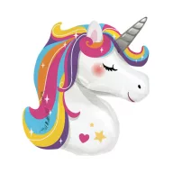 Unicorn Bright Rainbow balon folie 78 cm