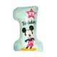 Disney Mickey  Blue Balon folie Prima aniversare 71 cm