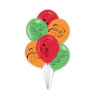   Miraculos: Buburuza și Motan Noir Kwami balon, 6 bucăți 11 inch (27,5 cm)