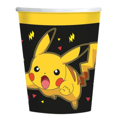 Pokémon Thunder hârtie pahar 8 buc 237 ml