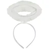 Halloween White Bentiță cu aureolă de înger