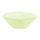 Colorat Vert Decor Adânci farfurii hexagonale verzi set de 6 - 15,8 cm