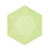 Verde Vert Decor farfurie adâncă hexagonală 6 buc 15,8 cm