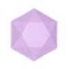 Violet Vert Decor farfurie adâncă hexagonală 6 buc 15,8 cm