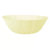   Colorat Vert Decor Farfurie adâncă galbenă, set de 6, 14,8 cm