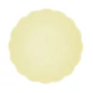 Colorat Vert Decor Farfurie adâncă galbenă, set de 6, 14,8 cm