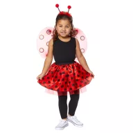 Buburuză Striped Set tutu Dots 3-8 ani