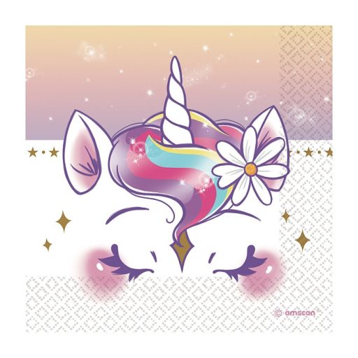 Unicorn Dreams șervețel 16 bucăți 33x33 cm