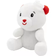   Animale Polar White Urs 2 în 1 jucărie și greutate pentru balon, 11 cm