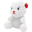 Animale Polar White Urs 2 în 1 jucărie și greutate pentru balon, 11 cm