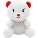 Animale Polar White Urs 2 în 1 jucărie și greutate pentru balon, 11 cm