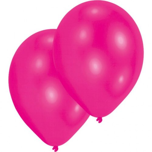 Roz Hot Pink balon, balon 10 bucăți 11 inch (27,5 cm)