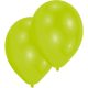 Verde Lime Green balon, balon 10 bucăți 11 inch (27,5 cm)