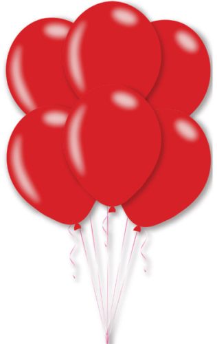 Roșu Metallic Red balon, balon 10 bucăți 11 inch (27,5 cm)