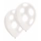 Alb Pearl White balon, balon 10 bucăți 11 inch (27,5 cm)
