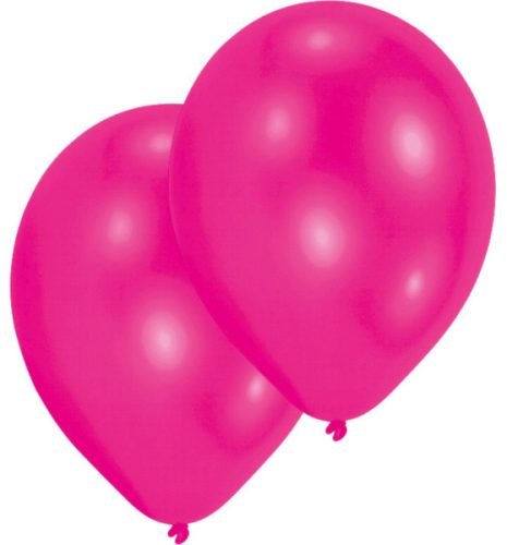 Roz Hot Pink balon, balon 50 bucăți 11 inch (27,5 cm)