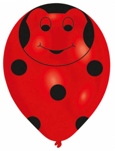 Buburuză Beetles balon, balon 6 bucăți 11 inch (27,5 cm)