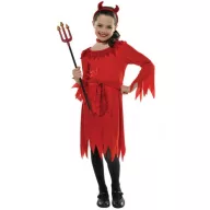 Diavol costum de fată 8-10 ani