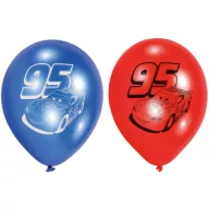 Disney Mașini 95 balon set 6 bucăți, 9 inch (22,8 cm)