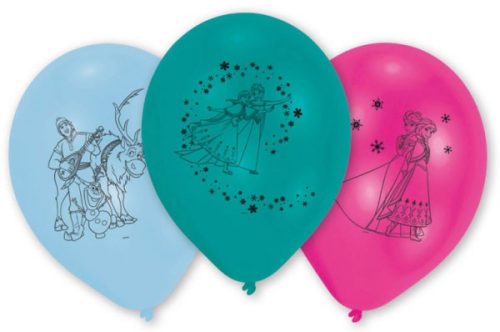 Disney Regatul de gheață Star balon, balon 10 bucăți 10 inch (25,4 cm)