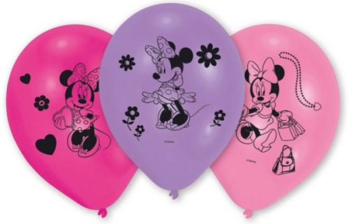 Disney Minnie Fashion balon, balon 10 bucăți 10 inch (25,4 cm)