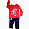 Disney Minnie Red bebeluși tricou + pantaloni set 62-92 cm