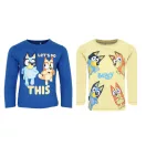 Bluey Let's Do tricou cu mânecă lungă pentru copii, 2 - 6 ani / 92 - 116 cm