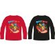 SuperZings Rivals tricou cu mânecă lungă pentru copii, top 3 - 8 ani / 98 - 128 cm