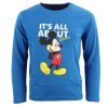 Disney Mickey All About copii tricou cu mânecă lungă 98-128 cm
