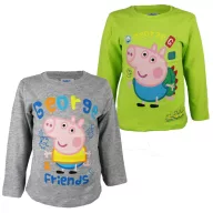   Purcelușa Peppa Tricou lung pentru copii George, top 92-116 cm