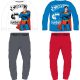 Superman copii lung pijamale 104-134 cm