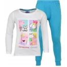Purcelușa Peppa pijamale lungi pentru copii 92-116 cm