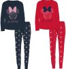 Disney Minnie Best copii lungi pijamale 104-134 cm