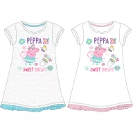   Purcelușa Peppa cămașă de noapte scurtă pentru copii 92-116 cm