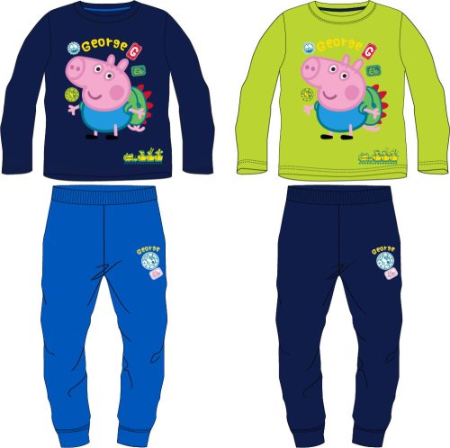 Purcelușa Peppa George copii lungi pijamale 92-116 cm