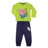 Purcelușa Peppa George copii lungi pijamale 92-116 cm